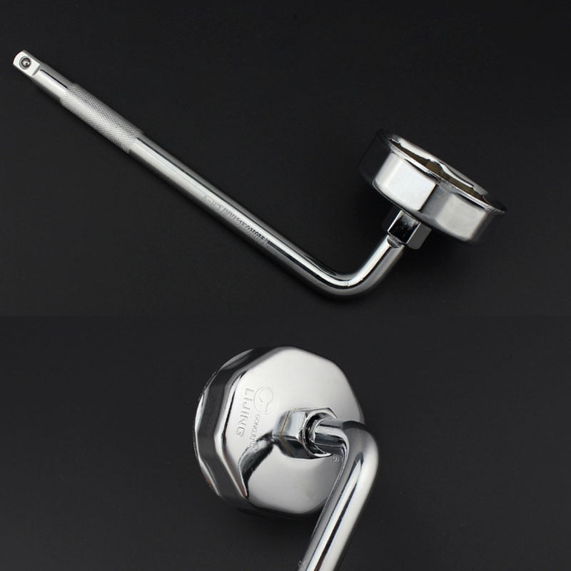 901 ~ 915 Oil Filter Wrench 1/2" Square Drive  64mm - 101mm Cap Oil Filter Wrench Socket Car Hand Remover Tool