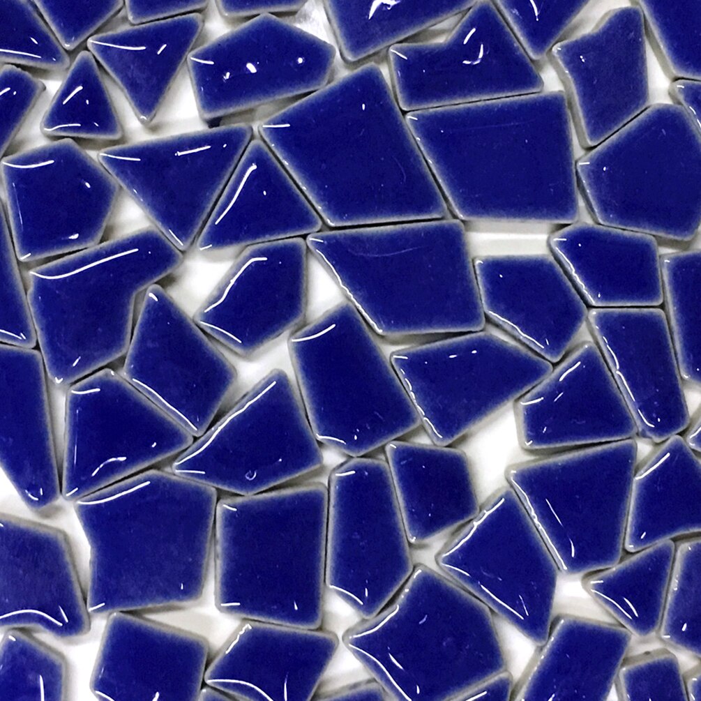 Ceramic Mosaic Tiles 100g Irregular Mosaic Making Materials DIY Hobby Wall Crafts Decorative Material Mosaic Pieces for Arts