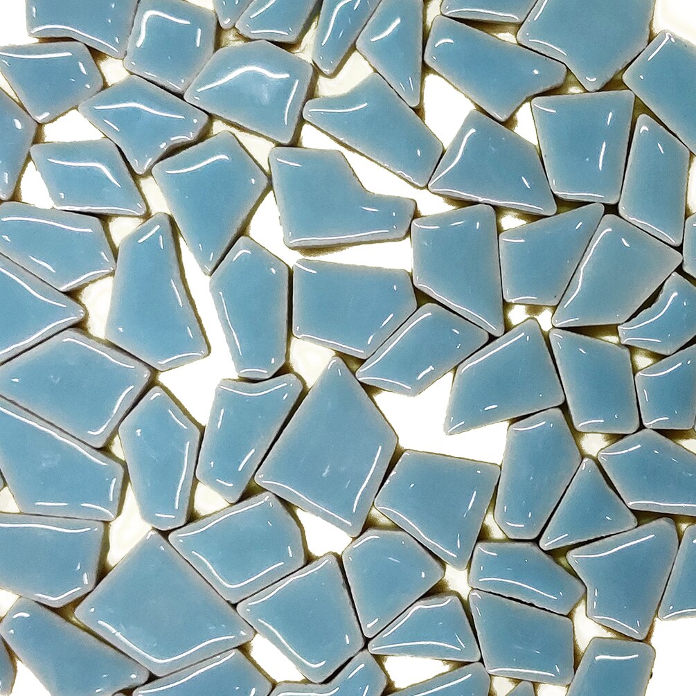 Ceramic Mosaic Tiles 100g Irregular Mosaic Making Materials DIY Hobby Wall Crafts Decorative Material Mosaic Pieces for Arts