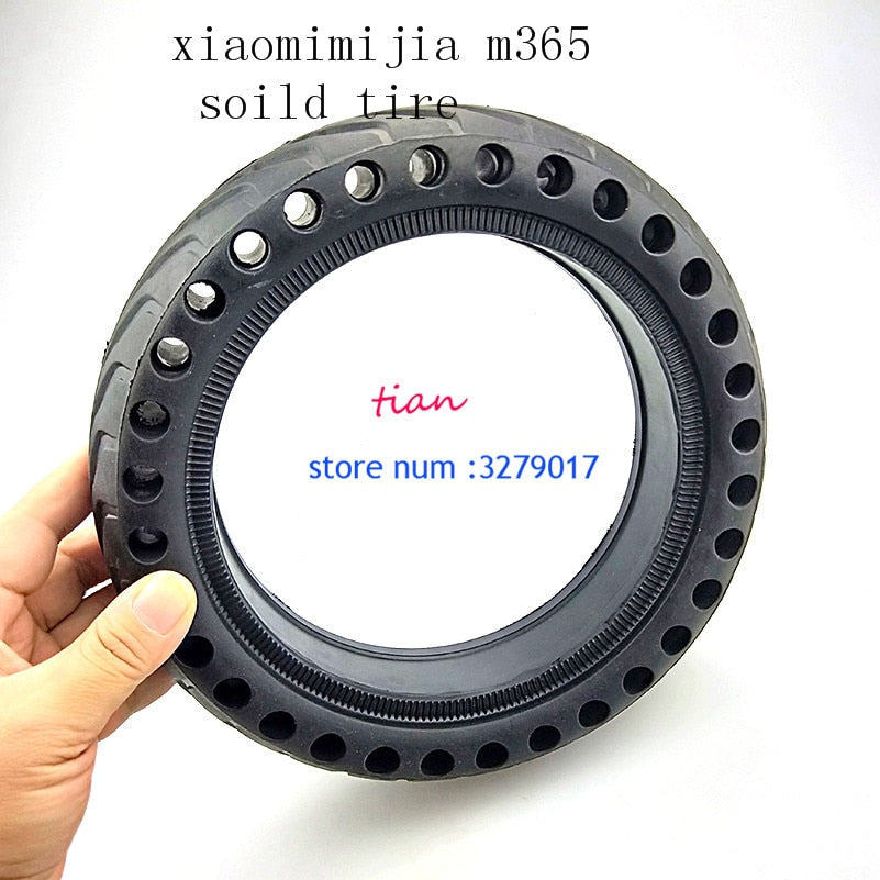 Xiaomi Mijia M365 Scooter Solid Tire Skateboard Tyre Wheels 8 1/2X2 for Xiaomi Electric Skate Board Avoid Pneumatic Tyre Upgrad