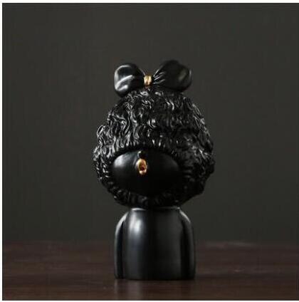 European Resin Butterfly Boy Figurines Ornaments Kawaii Decor Home Room Table Head Statues Crafts Art Office Desktop Accessories