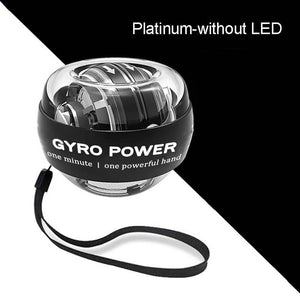 LED Wrist Power Hand Ball Self-starting Powerball With Counter Arm Hand Muscle Force Trainer  Exercise Equipment Strengthener