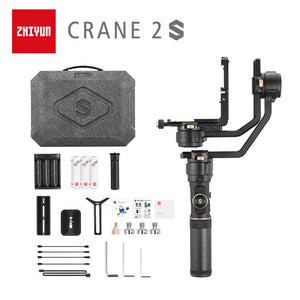 ZHIYUN Official Crane 2S/COMBO/PRO 3-Axis Handheld Gimbal Camera Stabilizer for All DSLR Canon BMPCC Sony Panasonic Cameras