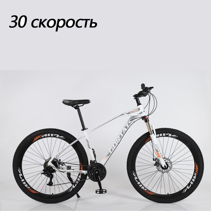 GORTAT bicycle mountain bike 29inch road bikes 30 speed Aluminum alloy Frame  Variable Speed Dual Disc Brakes bicycles