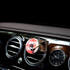 Car Air Freshener Record player Car Perfume Phonograph Auto Air Vent Clips Interior Accessories