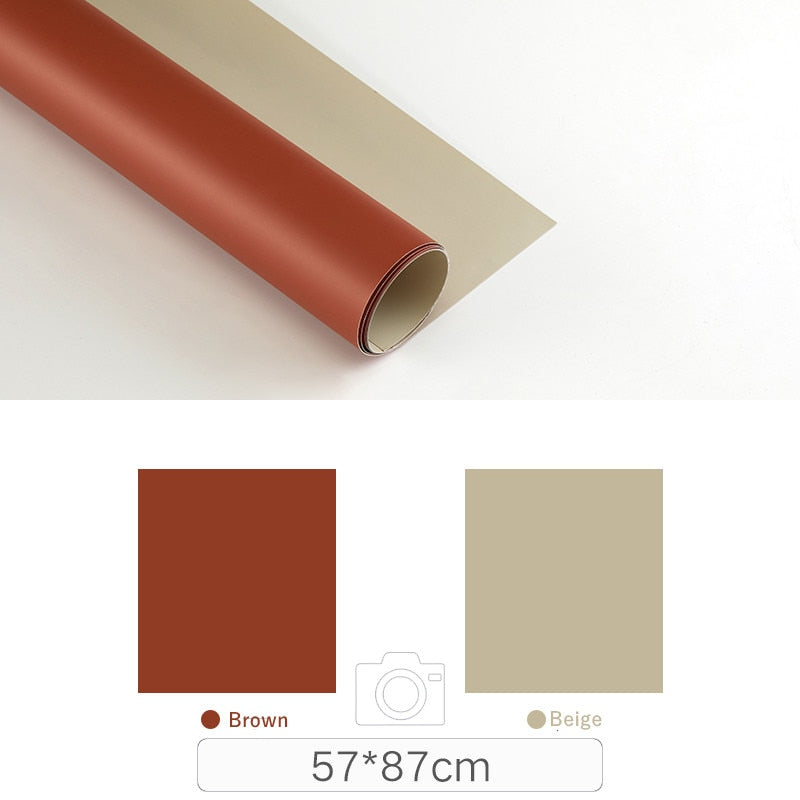 Photography Backdrops Photo Wallpaper 57*87cm 2sides Solid Color Background Paper Props For Photo Studio Shoot Product Cosmetics