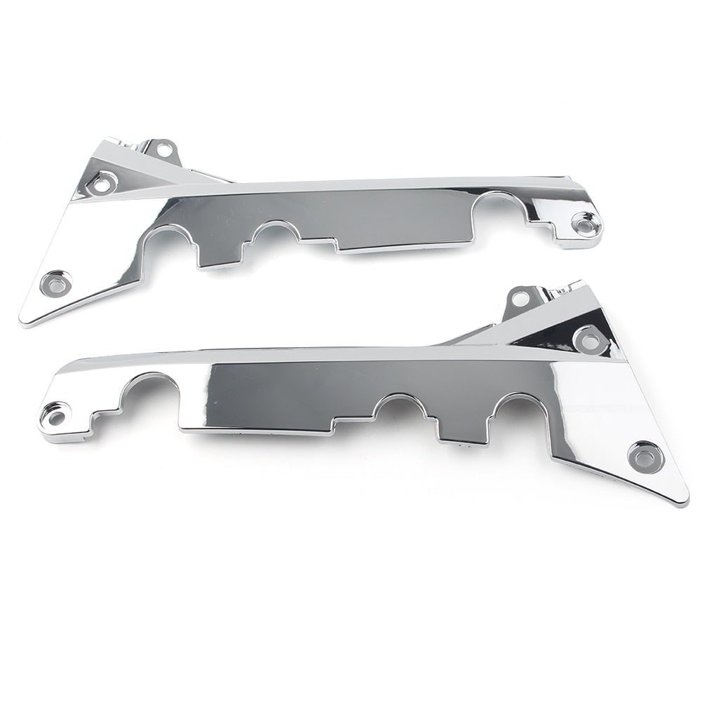 Gold Wing GL1800 Motorcycle Fairing Lower Rear Frame Cover 2Pcs For Honda 2001-2011 Goldwing GL 1800 Chrome Decoration Parts