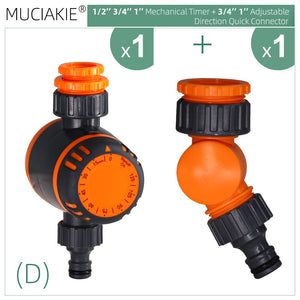 Irrigation Controller Automatic  Garden Watering Intelligent Mechanical Daily Water Timer for Outdoor Hose Drip Sprinklers Tool