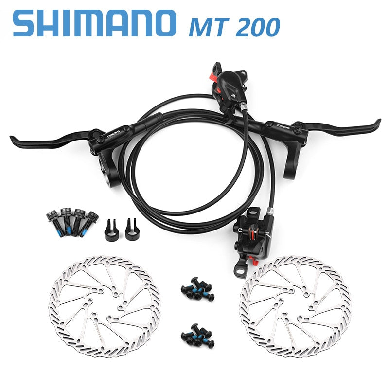Shimano BR BL MT200 Bicycle Hydraulic Brake 800/1350/1450mm MTB Hydraulic Disc Brake Mountain Bike Upgrade MT315 Bike Parts