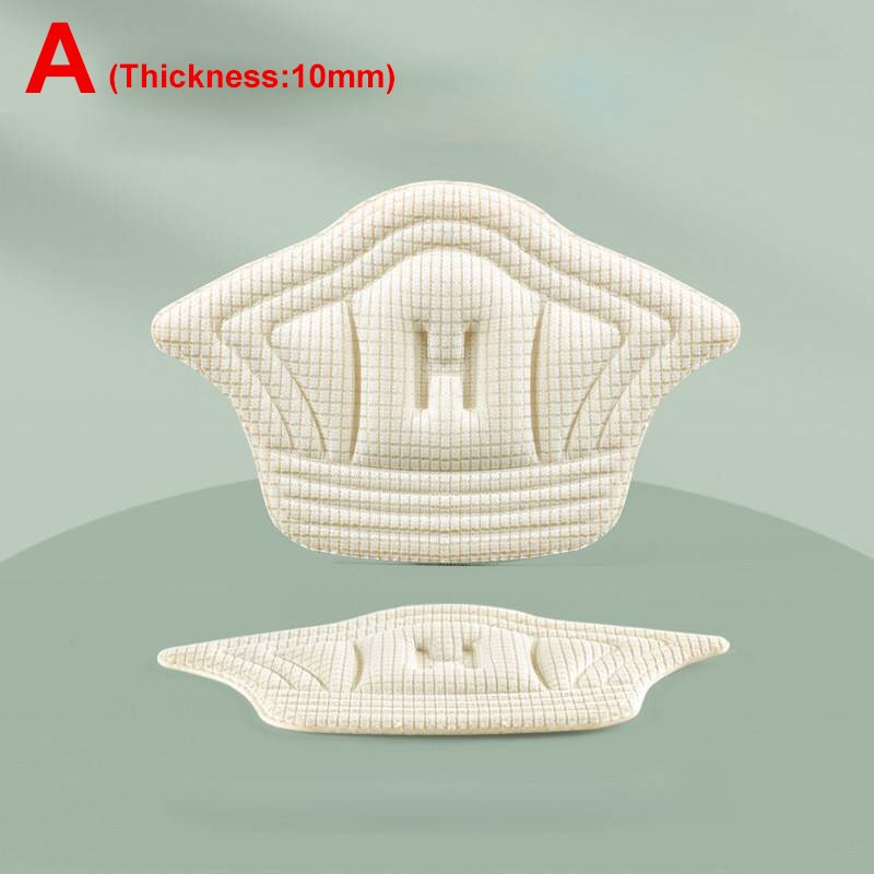 2pcs Insoles Patch Heel Pads for Sport Shoes Adjustable Size Antiwear Feet Pad Cushion Insert Insole Heel Protector Back Sticker
