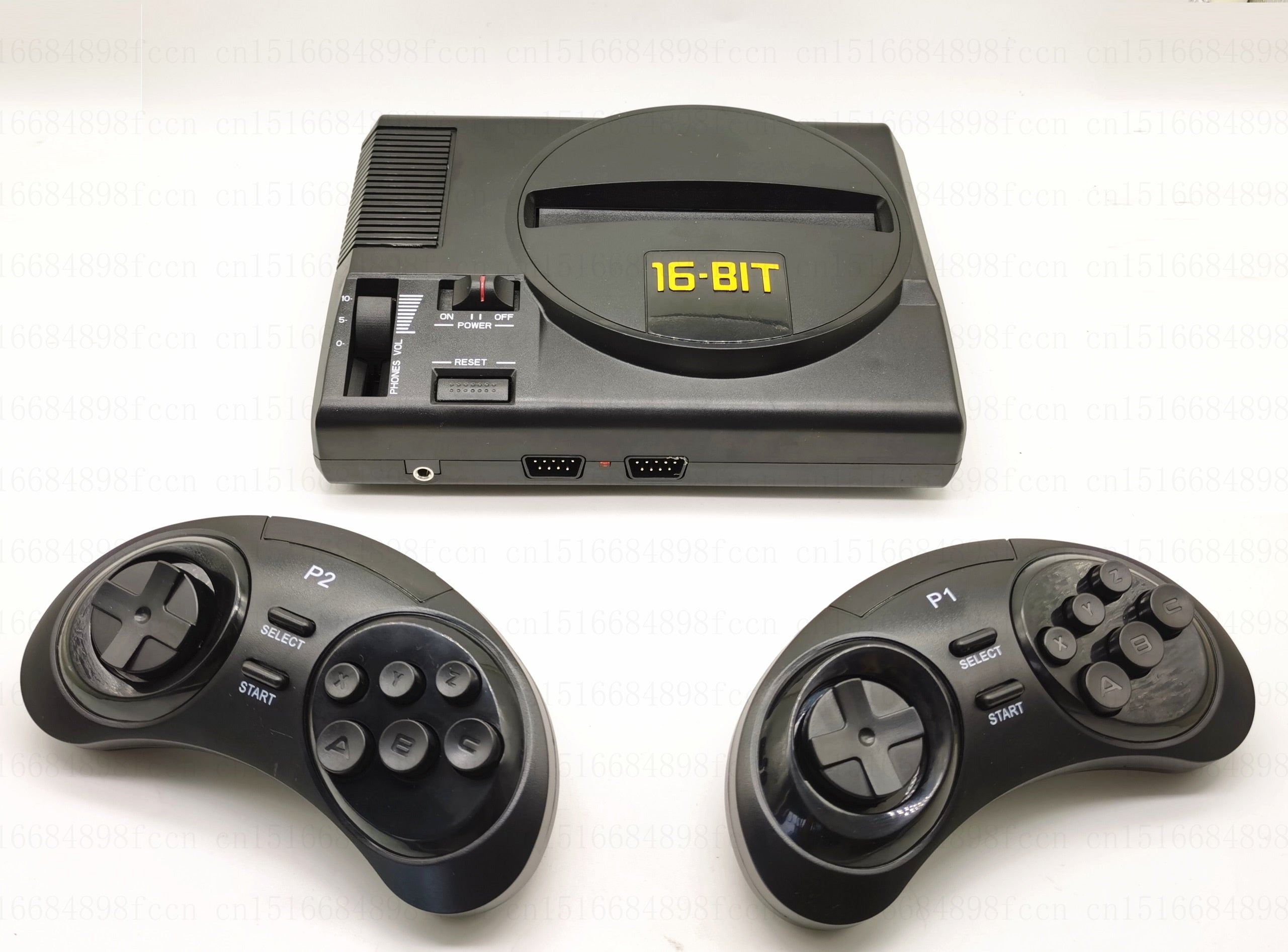 Wireless HD Retro TV Video Game Console For Genesis For MegaDrive 16 Bit Games Support TF Card&amp;Cartridge with 1000 Games