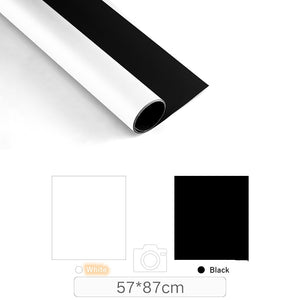 Photography Backdrops Photo Wallpaper 57*87cm 2sides Solid Color Background Paper Props For Photo Studio Shoot Product Cosmetics
