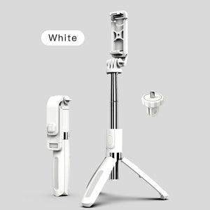 4 In1 Bluetooth-compatible Wireless Selfie Stick Tripod Foldable Monopods Universal for Smartphones for Sports Action Cameras