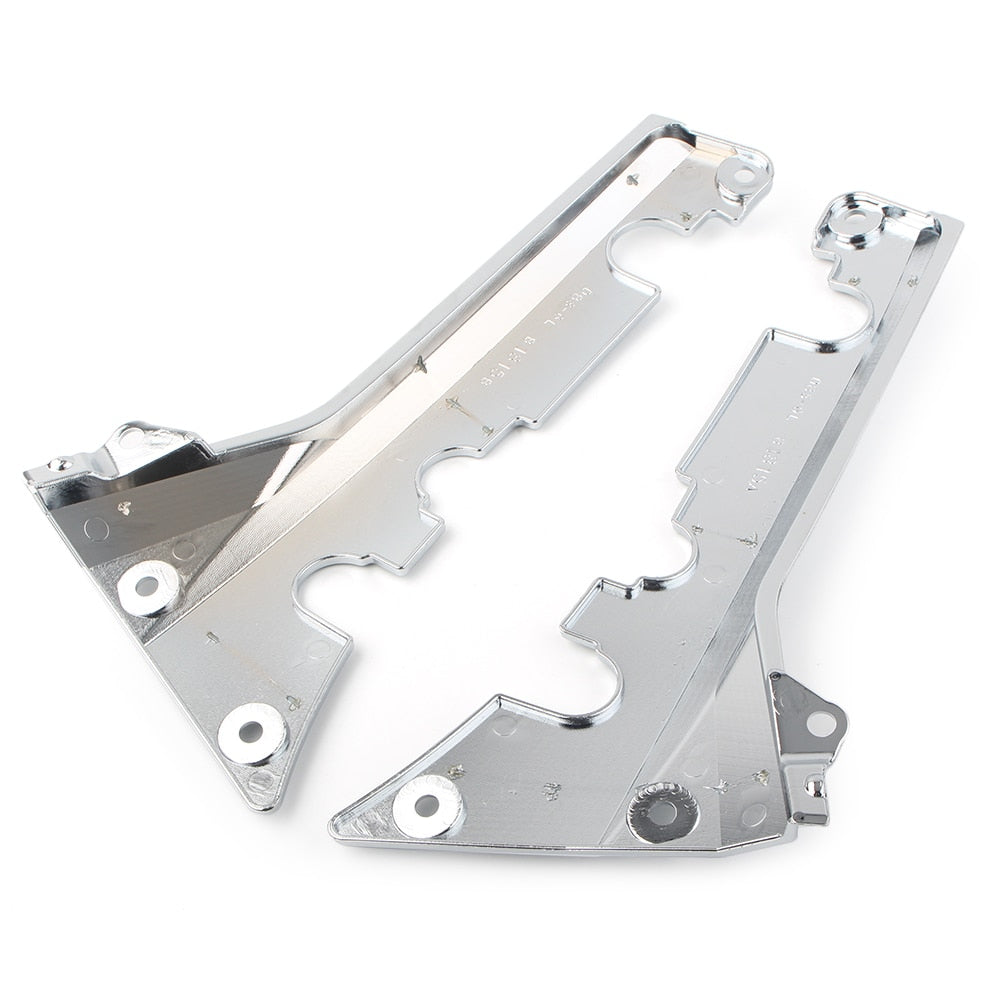 Gold Wing GL1800 Motorcycle Fairing Lower Rear Frame Cover 2Pcs For Honda 2001-2011 Goldwing GL 1800 Chrome Decoration Parts