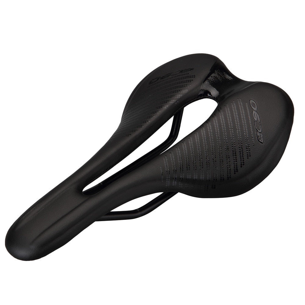 EC90 bicycle seat MTB Road Bike Saddles PU Ultralight Breathable Comfortable Seat Cushion Bike Racing Saddle Parts Components