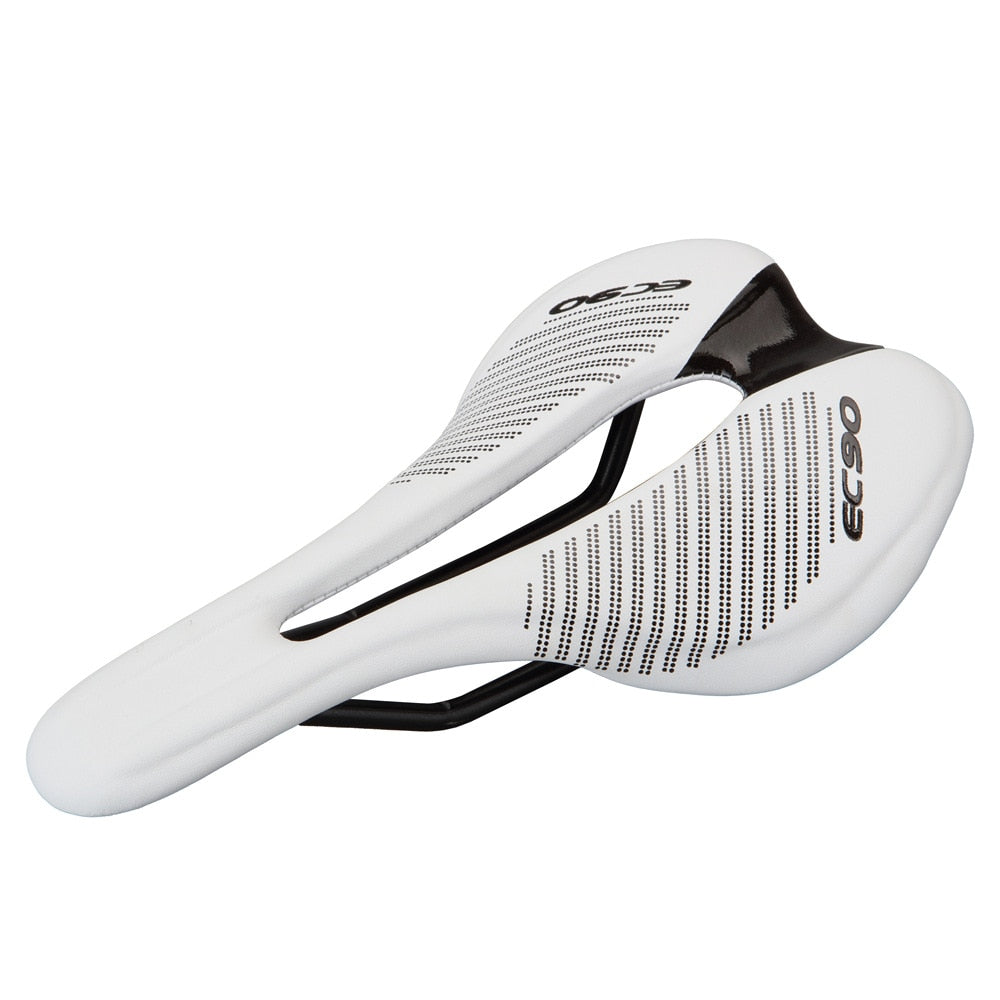 EC90 bicycle seat MTB Road Bike Saddles PU Ultralight Breathable Comfortable Seat Cushion Bike Racing Saddle Parts Components