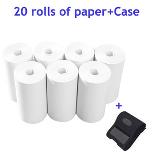 Pocket Mini Bluetooth Thermal Printer 58mm Pos Receipt Portable Ticket Wireless Printer Bill Machine For Android iOS Windows