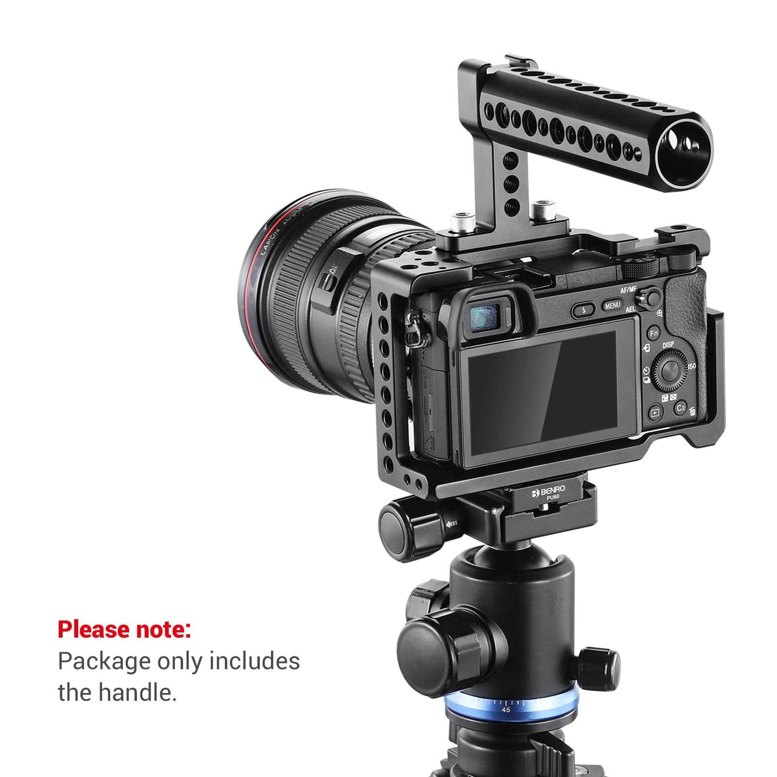 SmallRig DSLR Camera Top Handle Hand Grip for Digital Cameras Camcorders Camera Photography Accessories Rig 1638B