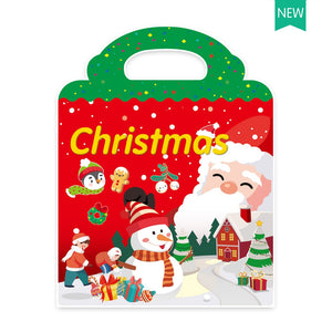 Children's Reusable Stickers Books Kawaii Stationery Stickers for Kids Early Education Cartoon Cute Stickers for Children Gift