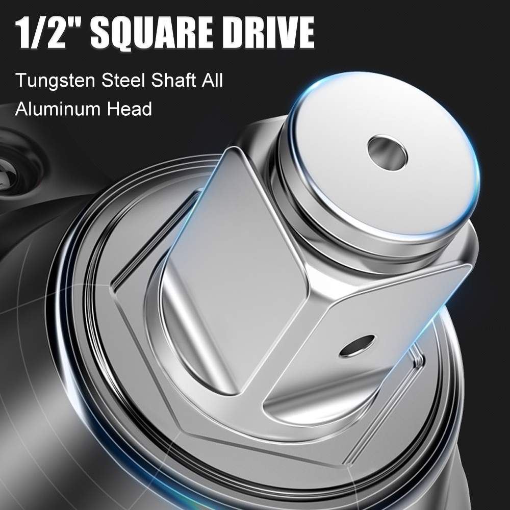 MUSTOOL 1800N.M Torque Brushless Electric Impact Wrench For Trucks 1/2 inch Cordless Wrench Driver Tool For Makita 18V Battery