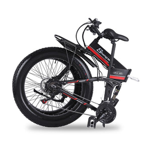 Shengmilo Electric Bike 1000W New Super Level Snow Bike Electric Bike Folding Ebike 48V12Ah Electric Bicycle 4.0 Fat Tire e bike