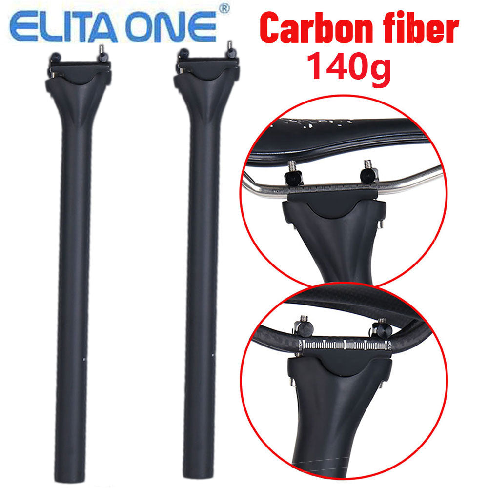 ELITA ONE MTB Carbon Fiber Seat Post 27.2/30.9/31.6mm Mountain/Road Bike Seatpost UD matte Bicycle Parts