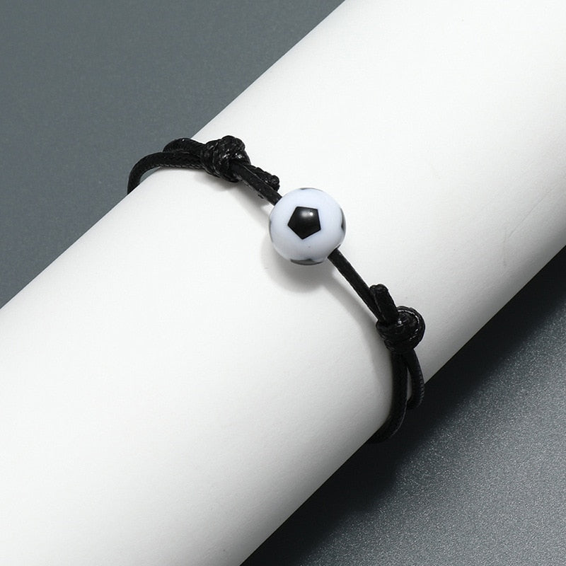 HXMENG Simple Football Fans Souvenir Bracelet Fashion Sports Hand Accessories Gifts Male And Female Bangles Bracelets Jewelry