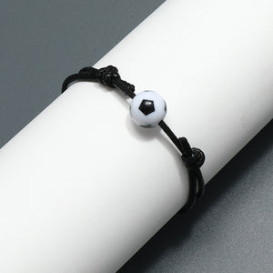 HXMENG Simple Football Fans Souvenir Bracelet Fashion Sports Hand Accessories Gifts Male And Female Bangles Bracelets Jewelry