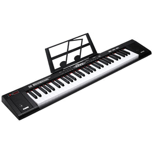 organizers musical keyboard electronic piano music synthesizer children  61key keyboard bigginer blacklit key professional music