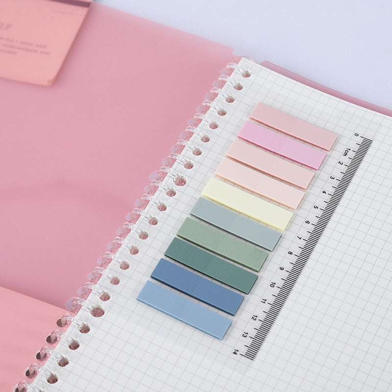 Diary 2021 A5 B5 A4 Transparent Loose Leaf Binder Notebook Inner Core Cover Note Book Journal Planner Office Stationery Supplies