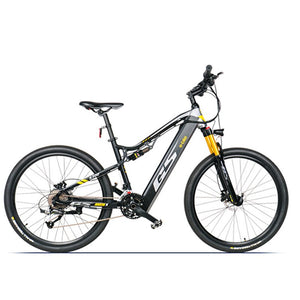 27.5-inch electric-powered soft-tail mountain bike Front and rear double shock absorbers 48V500w li-ion lithium battery TR ebike