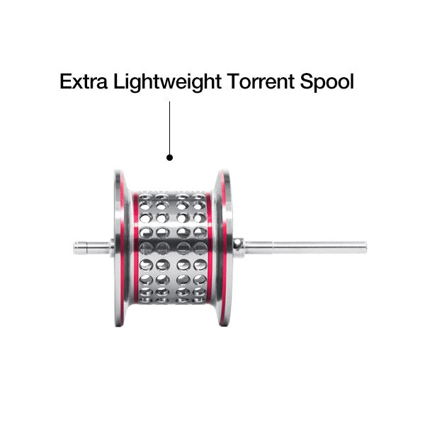 Piscifun Torrent Fishing Reel Shallow Spool 14g Lightweight Aluminum Magnetic Brake Baitcasting Reel Spare Parts Replacement