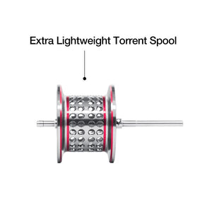 Piscifun Torrent Fishing Reel Shallow Spool 14g Lightweight Aluminum Magnetic Brake Baitcasting Reel Spare Parts Replacement