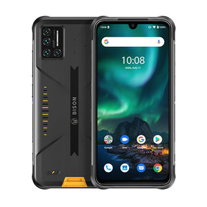UMIDIGI BISON IP68/IP69K Waterproof Rugged Mobile Phone 48MP Matrix Quad Camera 6.3" FHD+ Display 6GB+128GB NFC Smartphone