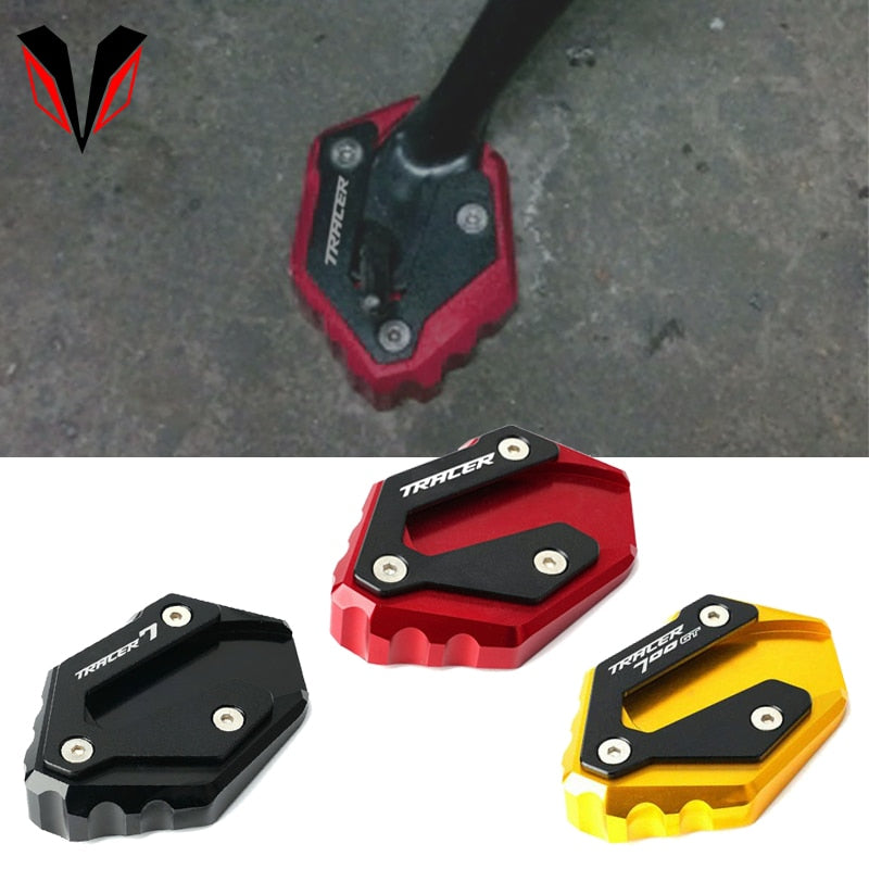For YAMAHA Tracer 700 GT 2015-2020 Tracer 7 GT 2021 2022 Tracer700GT Motorcycle Parts Kickstand Foot Side Stand Extension Pad