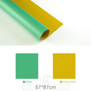 Photography Backdrops Photo Wallpaper 57*87cm 2sides Solid Color Background Paper Props For Photo Studio Shoot Product Cosmetics