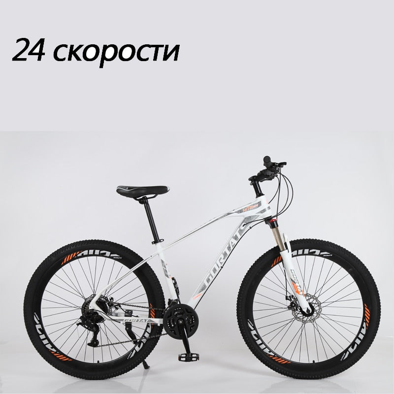 GORTAT bicycle mountain bike 29inch road bikes 30 speed Aluminum alloy Frame  Variable Speed Dual Disc Brakes bicycles