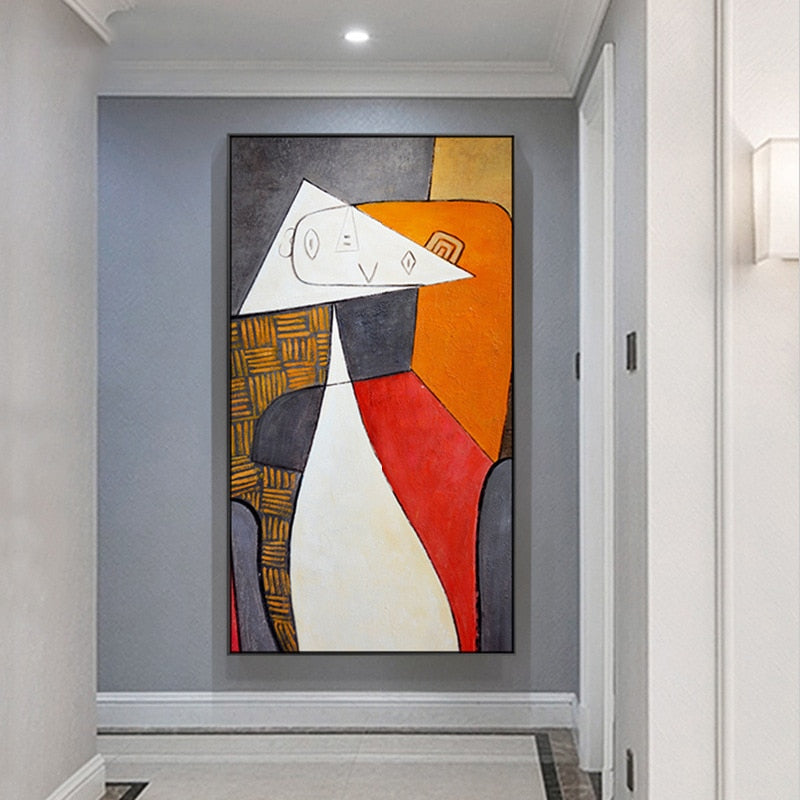 Picasso Famous Top Selling Modern Pure Hand painted Canvas Painting Wall Pictures for Home Decoration Oil Painting Figure work