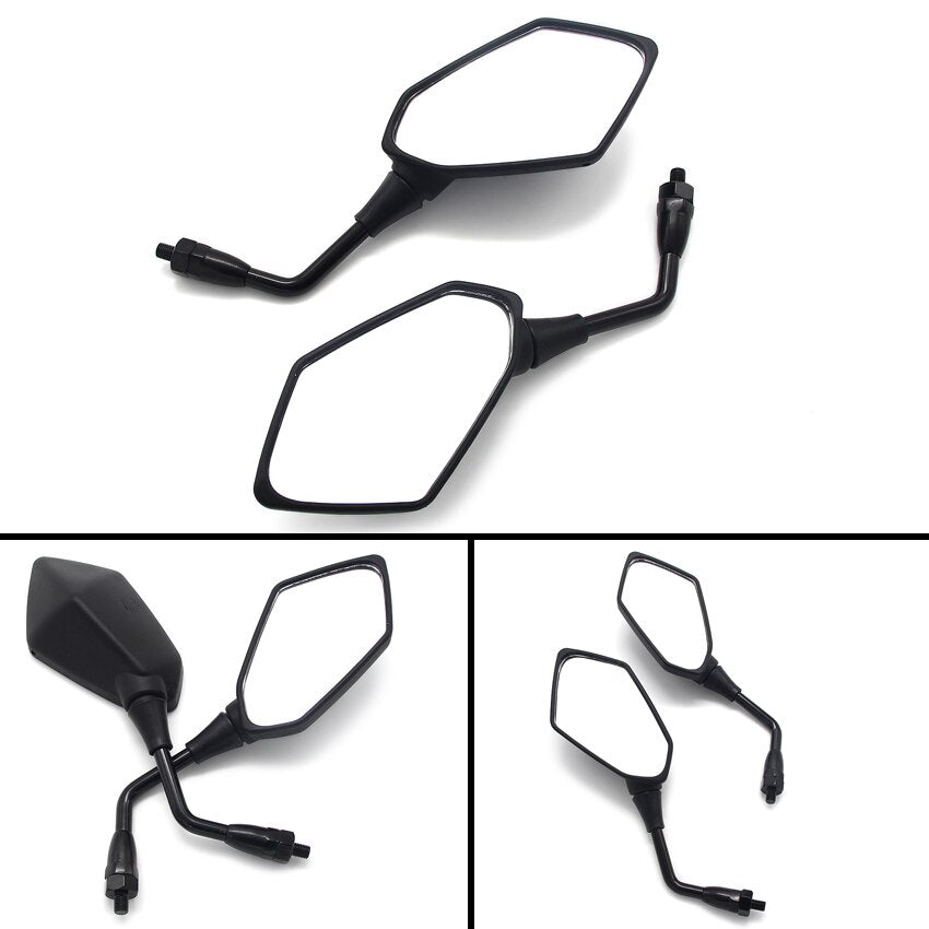 Motorcycle Rearview Mirrors Side Mirror For Kawasaki Z750R Z750 Z750S Z1000 KLE650 Versys 650 1000 KLV1000 ER650 ER-6N     Parts