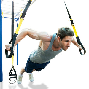Home Fitness Gym Equipment Exercise Hanging Straps Belt Suspension Sling Body Trainer Resistance Bands Set Yoga Belt Equipment