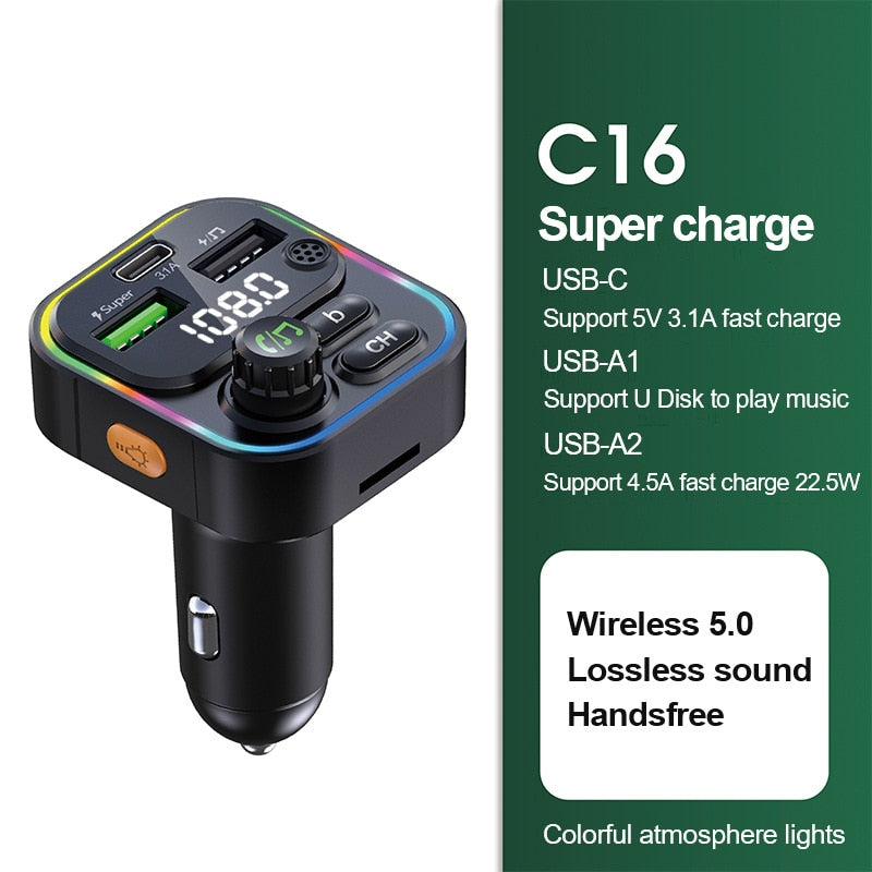 Bluetooth адаптер блютуз Bluetooth Receiver Car  Accessories Car Intelligent System Electronics Car Accessories Music Adapter