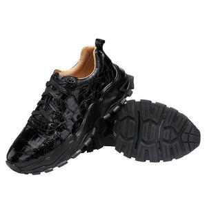 Leather Genuine Trend Sports Casual Rubber Sole Designer Shoes Luxury Brand For Men High Quality Male Sneakers Sapatillas Hombre