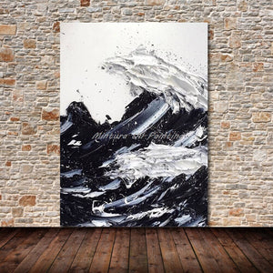 Mintura Wall Picture For Living Room Home Decoration Hand Painted Rich texture Modern Abstract Art Knife Oil Paintings on Canvas