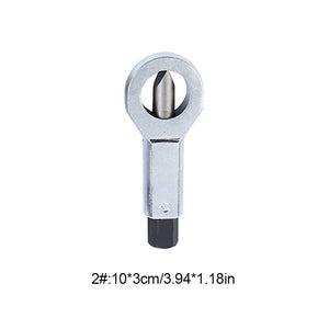 REIZ Nut Splitting Wrench Screw Cracking Spanner Set Adjustable Damaged Nut Remove Extractor Rust-Resistant Heavy Duty Tool Kit