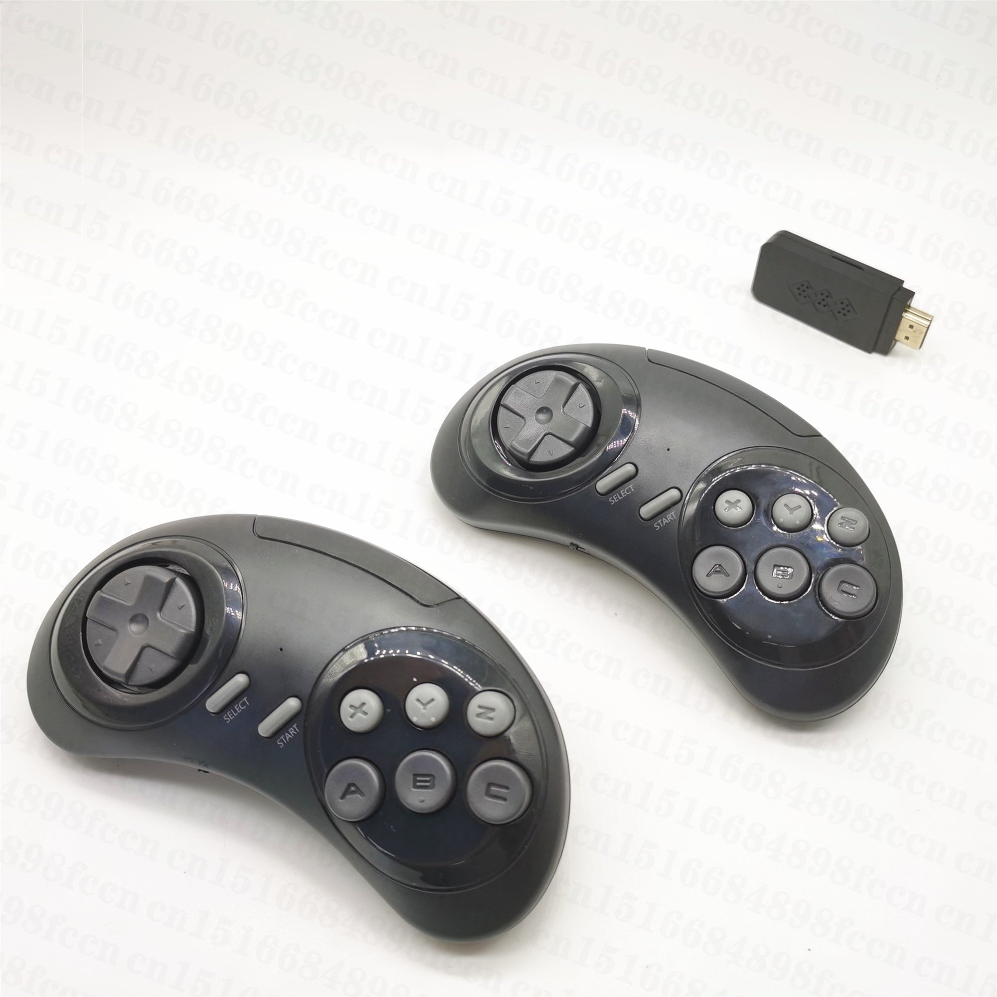 Wireless HD Mini Retro TV Video Game Console For Genesis For Master System Games Support TF Card Save&amp;Load 1600 Built-In Games
