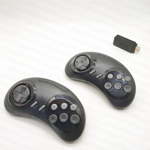 Wireless HD Mini Retro TV Video Game Console For Genesis For Master System Games Support TF Card Save&amp;Load 1600 Built-In Games