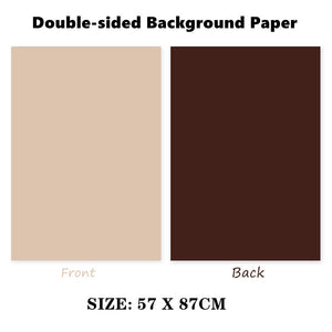 Photography Backdrops Photo Wallpaper 57*87cm 2sides Solid Color Background Paper Props For Photo Studio Shoot Product Cosmetics