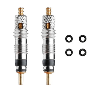 Deemount Top Quality Presta Valve Core 2/6/12PCS Brass CNC FV MTB Road Bike Tubes Service Parts Tool Optional