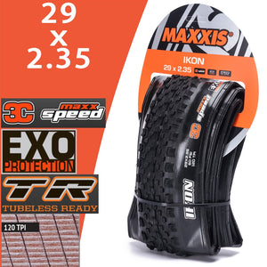 MAXXIS IKON(M319RU) FOLDABLE TIRE OF BICYCLE MTB 26x2.0/2.35 27.5x2.2 29x2.0/2.2