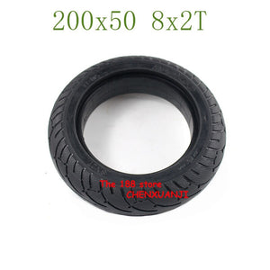 Hot sale High Quality 200x50 8X2T Solid tyre 8 inch tire fit Electric Self Balancing Hoverboard Scooter 200*50 8x2T tyre
